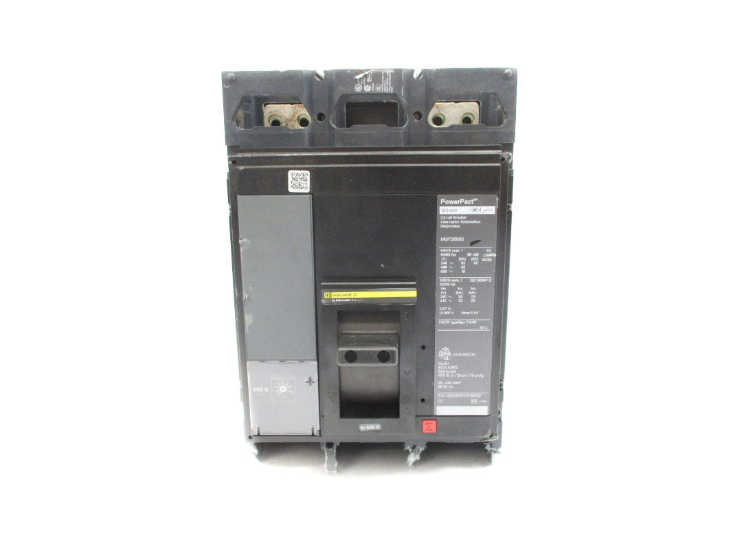 SQUARE D MGF26600 SER. 2 600V 600A (AS PICTURED) NSNP