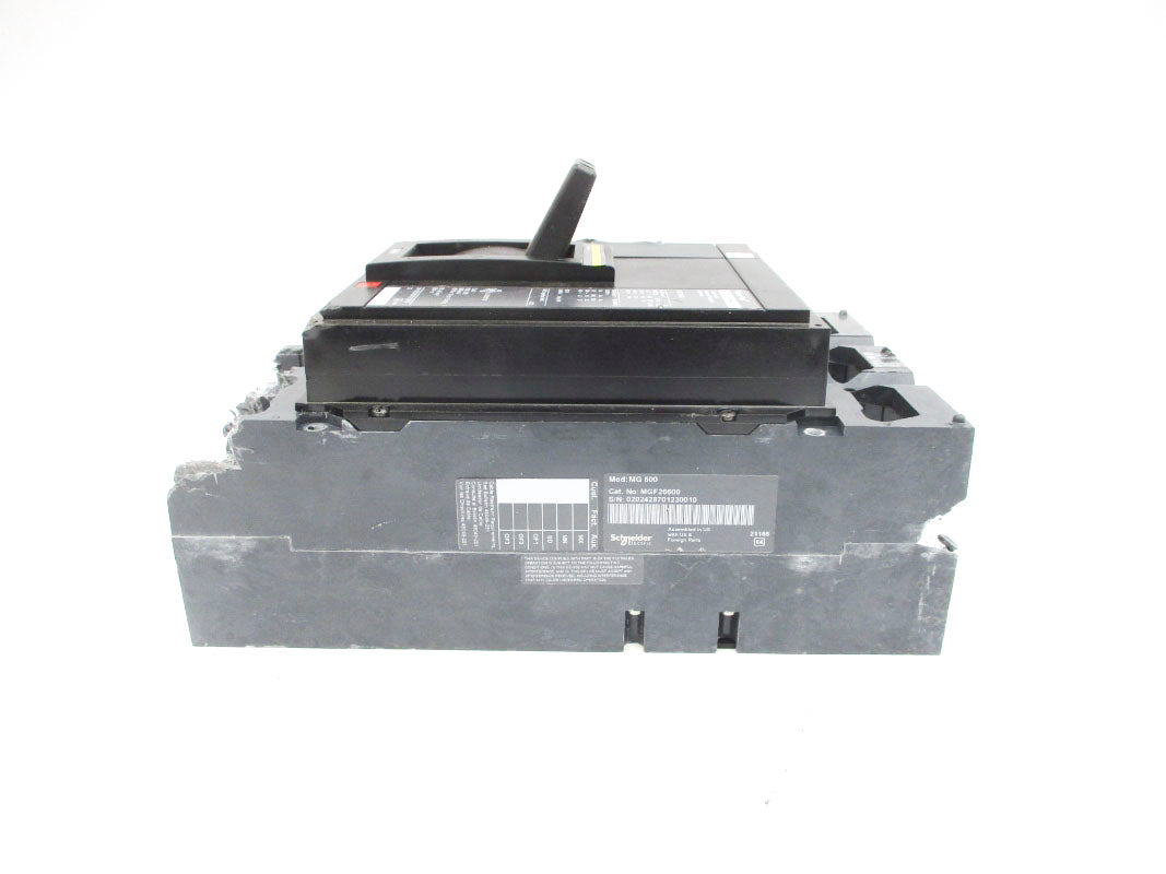 SQUARE D MGF26600 SER. 2 600V 600A (AS PICTURED) NSNP