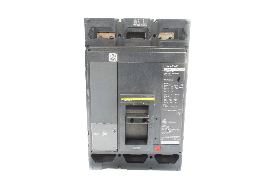 SQUARE D MGF26800 SER. 2 600V 800A NSNP