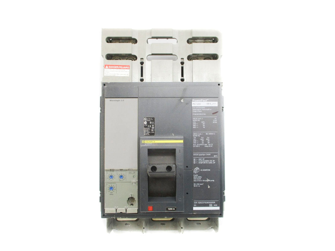 SQUARE D PGM36120U31A SER. 1 600V 1200A NSNP