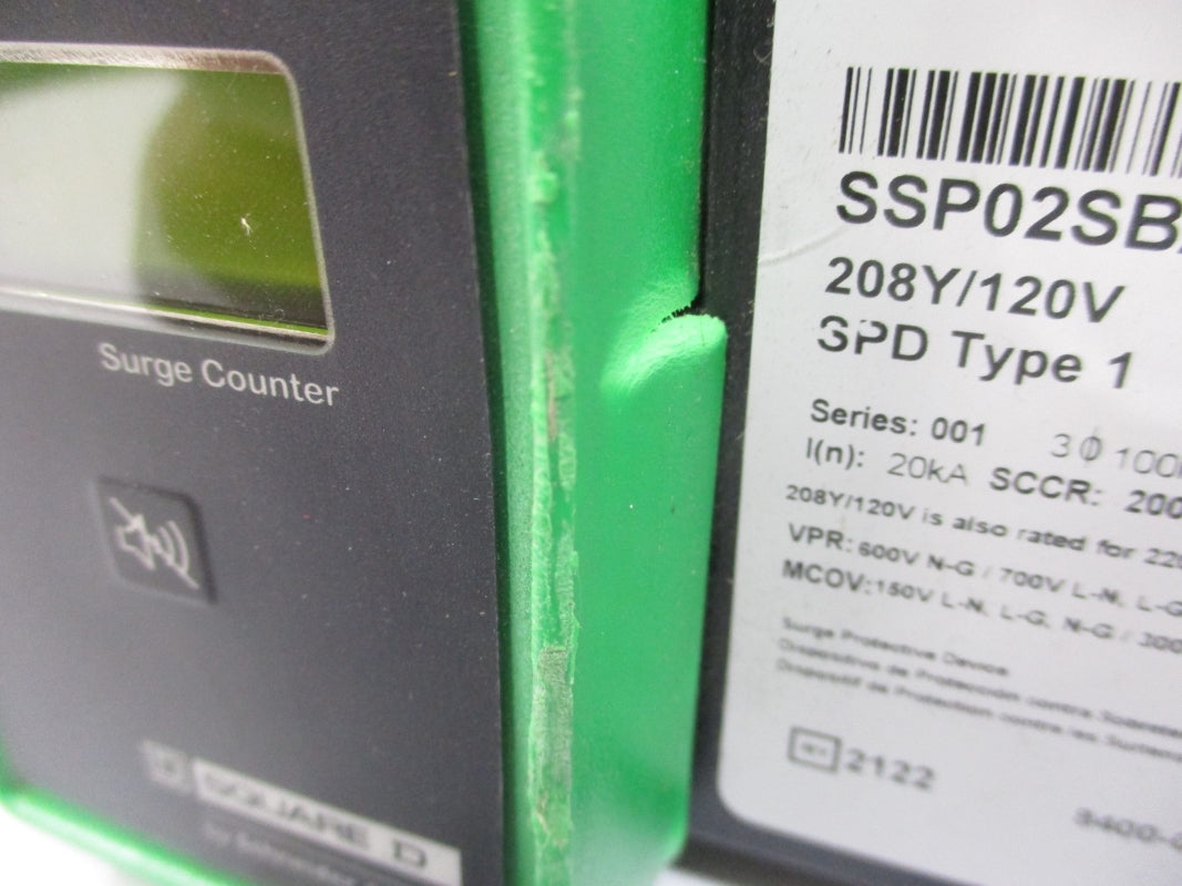 SQUARE D SSP02SBA10D SER. 001 120V (AS PICTURED) NSNP