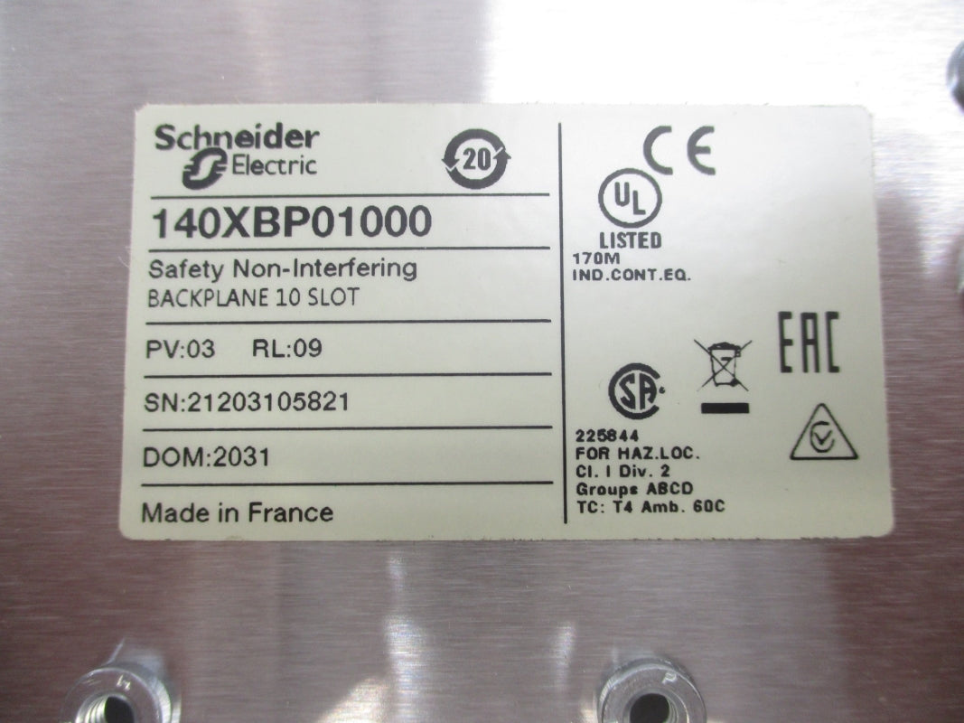 SCHNEIDER ELECTRIC 140XBP01000 NSNP