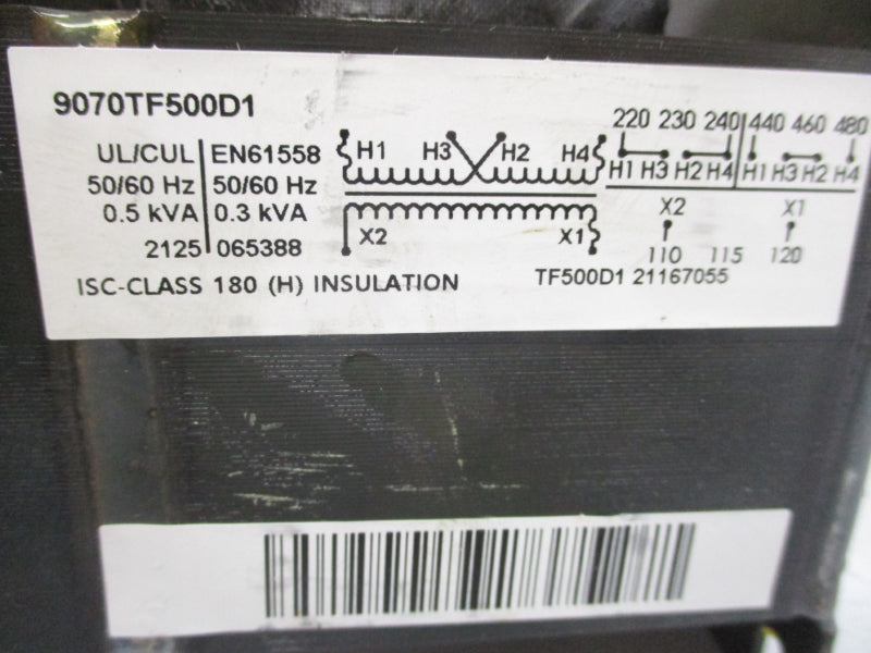 SQUARE D 9070TF500D1 480V NSNP
