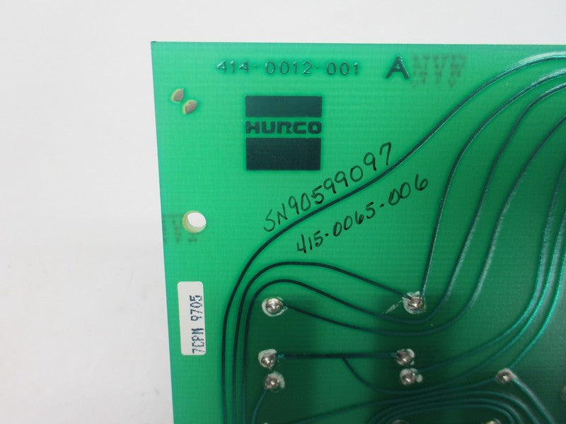 HURCO 414-0012-001 NSNP