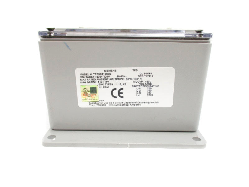 SIEMENS TPS3C1120D2 120V NSNP