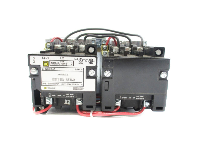SQUARE D 8702SBO4V02S SER. A 110/120V (AS PICTURED) NSNP