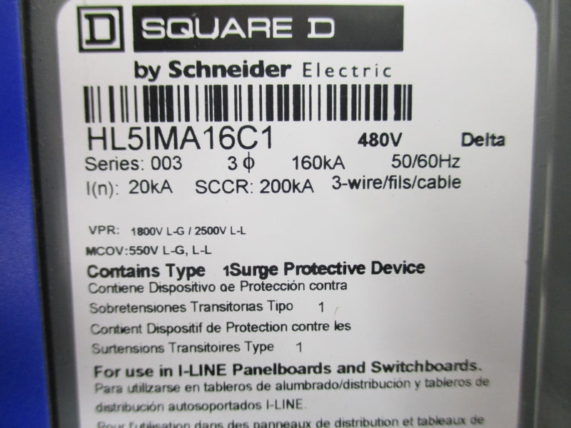 SQUARE D HL5IMA16C1 SER. 003 480V NSNP