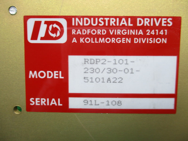 KOLLMORGAN RDP2-101  REV.4 NSNP