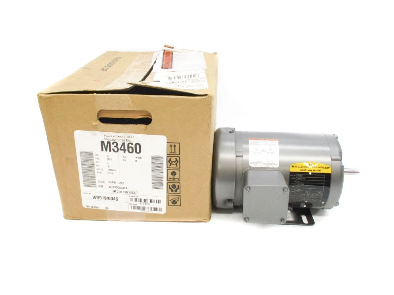BALDOR M3460 SER. F 230/460V 1/2A NSMP