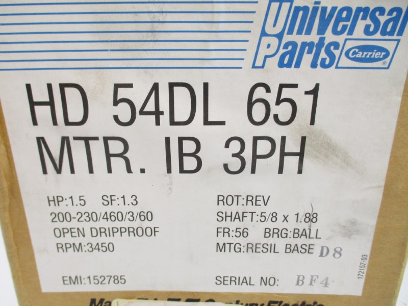 MAGNETEK HD54DL651 200/460V 2.2/5.0A NSMP