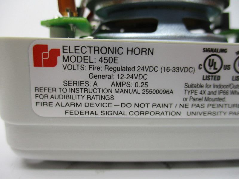 FEDERAL SIGNAL 450E-024 NSMP