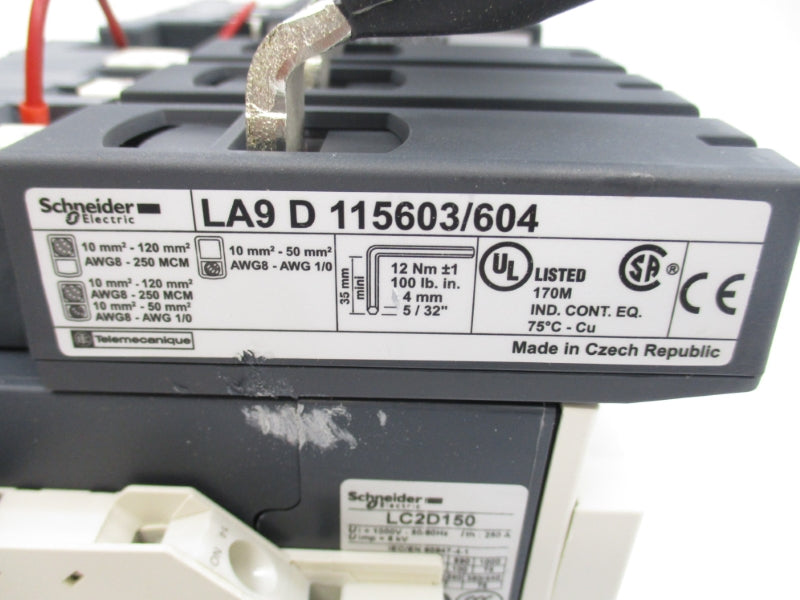 SCHNEIDER ELECTRIC LC2D150G7 120V NSNP