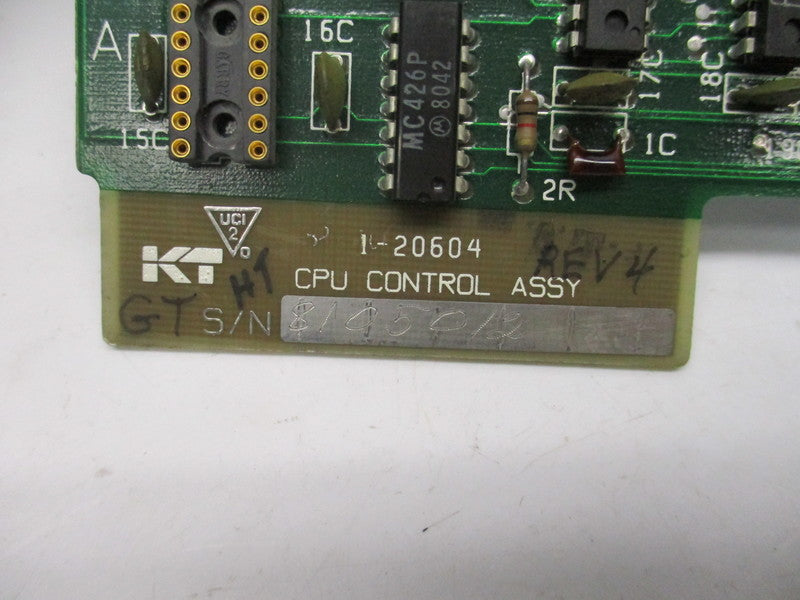 KEARNEY & TRECKER 1-20604 REV. 4 UNMP