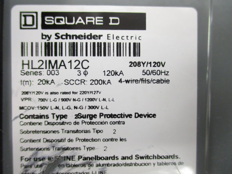 SQUARE D HL2IMA12C SER. C 120V NSNP