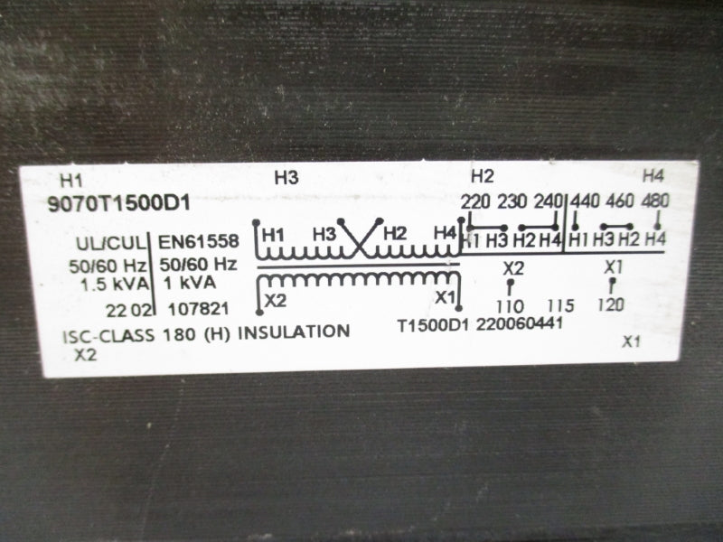 SQUARE D 9070T1500D1 480V NSNP