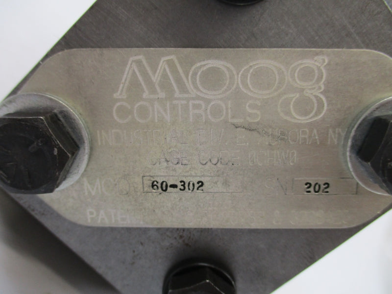 MOOG CONTROLS 60-302 UNMP