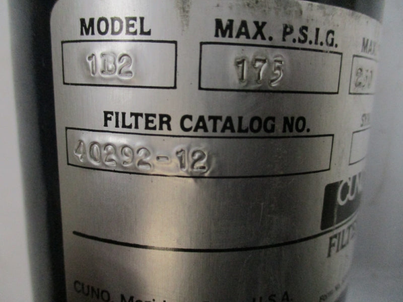 CUNO 40292-12 175PSI NSNP