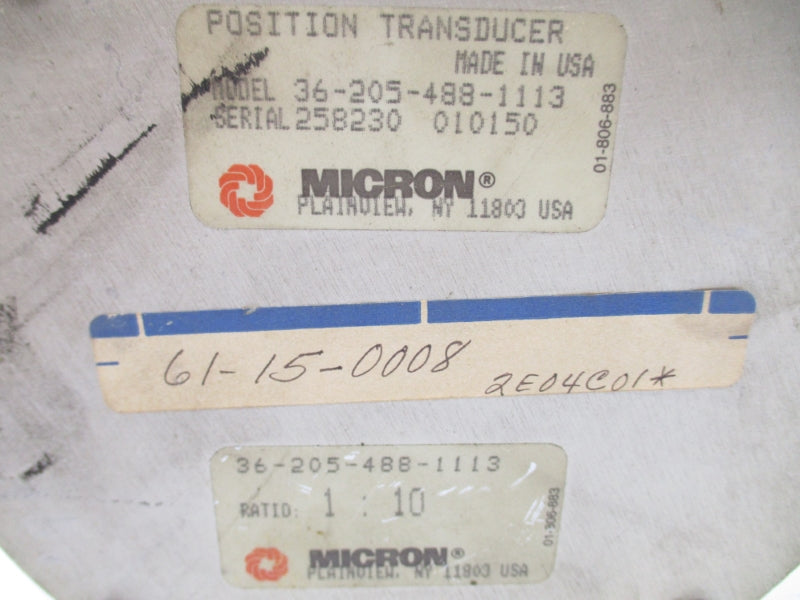 MICRON 36-205-488-1113 UNMP