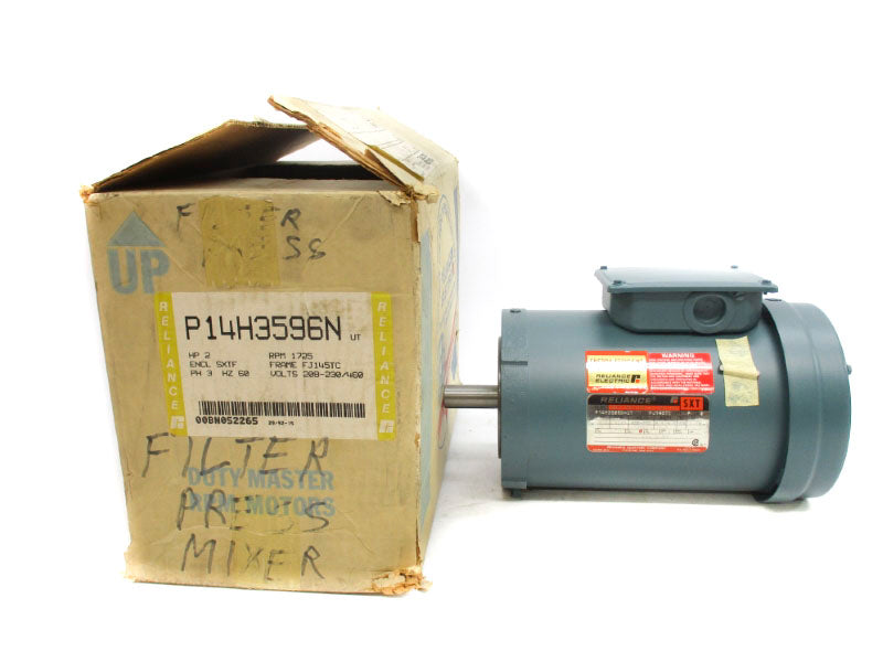 RELIANCE ELECTRIC P14H3596N-UT 208-230/460V NSMP