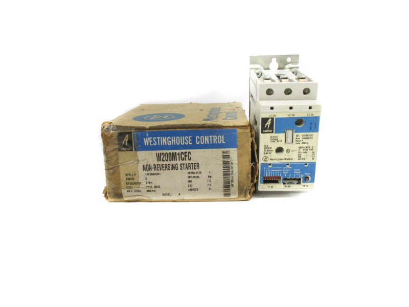 WESTINGHOUSE W200M1CFC 120V 3.43-27A NSMP