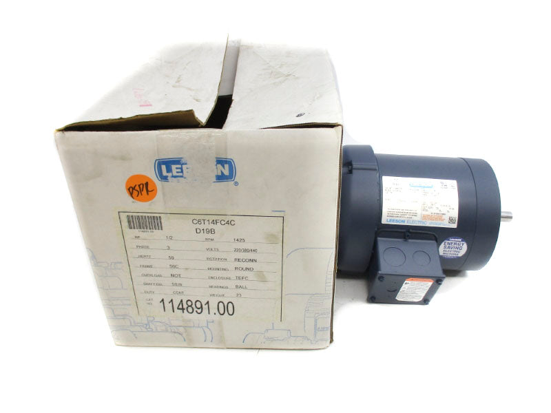 LEESON 114891.00 C6T14FC4C 220-440V NSMP