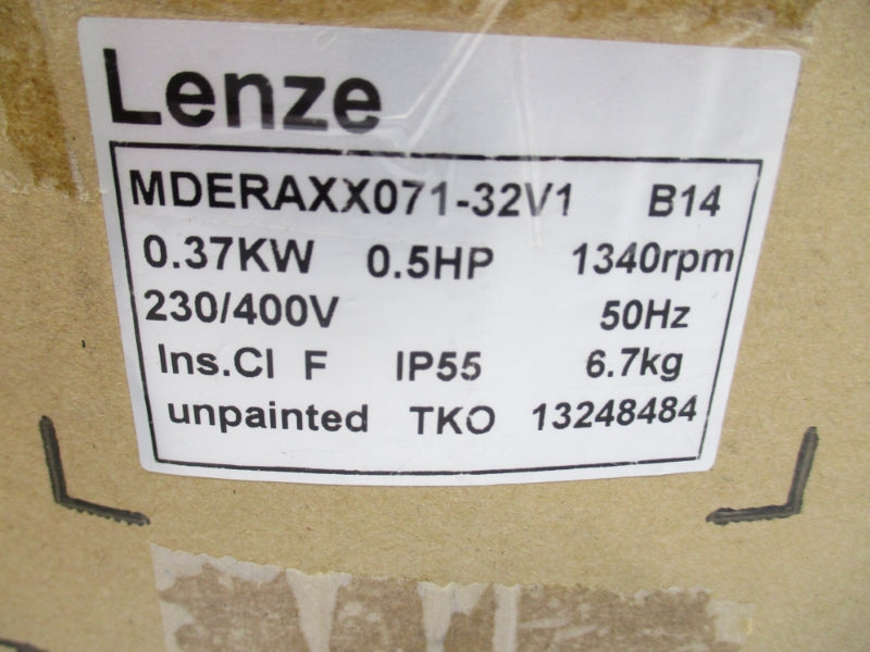 LENZE MERAXX071-32V1 230/400V 1.84/1.06A NSMP
