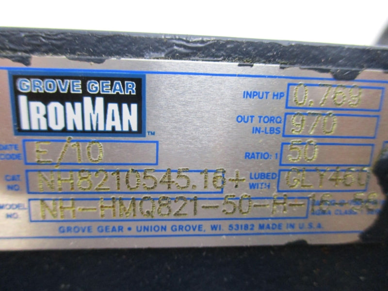 GROVE GEAR NH-HMQ821-50-R-16-56 NH8210545.16  NSNP