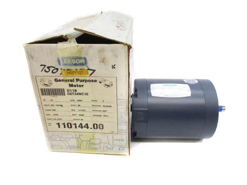 LEESON 110144.00 C6T34NC1E 460V NSMP
