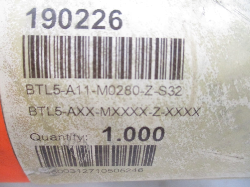 BALLUFF BTL0H7A BTL5-A11-M0280-Z-S32 NSMP