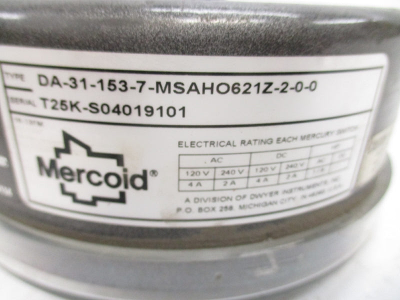 MERCOID DA-31-153-7-MSAHO621Z-2-0-0 120/240V 4/2A UNMP
