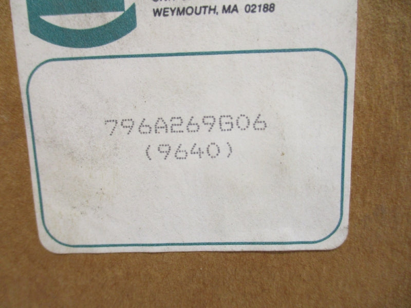 ELECTRO SWITCH 796A269G06 125/250VDC 1.65/5A NSMP
