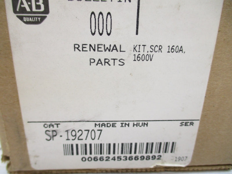 ALLEN BRADLEY SP-192707 1600V 160A NSFS