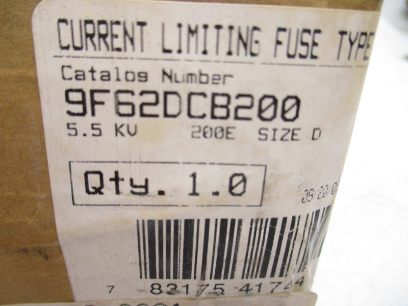 GENERAL ELECTRIC 9F62DCB200 NSFS