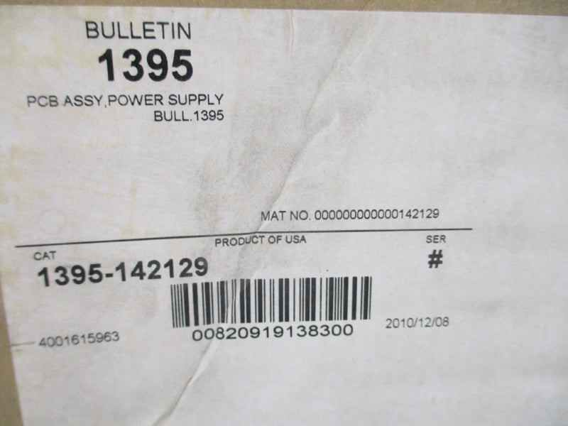 ALLEN BRADLEY 1395-142129 (BW/WH) NSMP