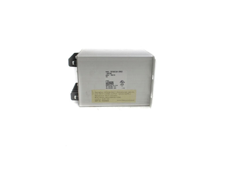 MOORE INDUSTRIES PWT/460AC,5A/4-20MA/2E 120VAC NSNP
