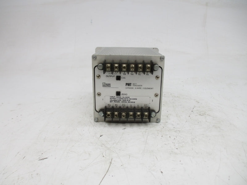 MOORE INDUSTRIES PWT/460AC,5A/4-20MA/2E 120VAC NSNP