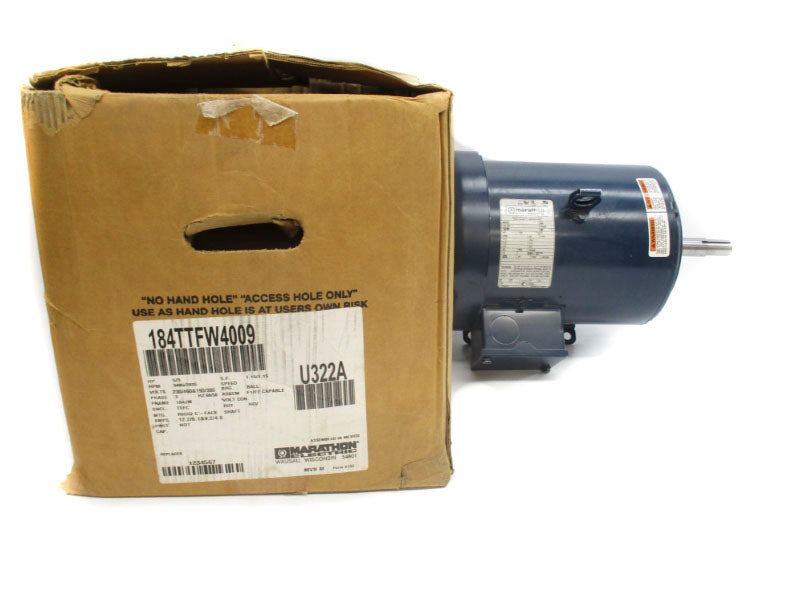 MARATHON 184TTFW4009 U322A 230/460V NSMP