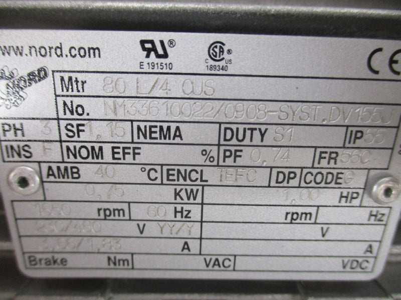NORD 172.1N56C-80L/4CUS NSNP