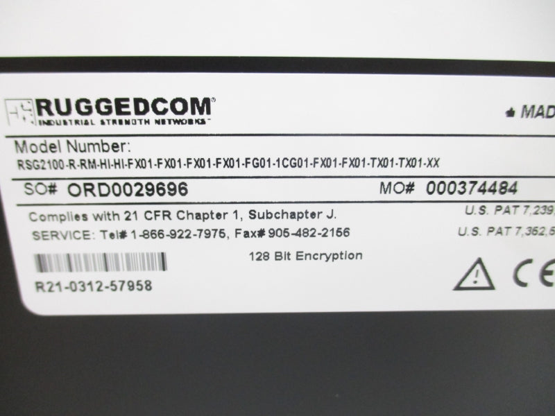 RUGGEDCOM RSG2100 NSMP