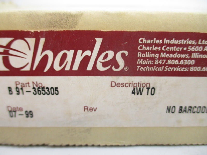 CHARLES INDUSTRIES  91-365305 NSMP
