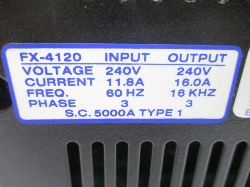 EMERSON FX4120 240V 11.8A/16A NSNP