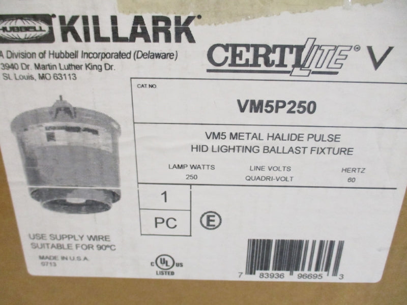 KILLARK VM5P250 277V  2.5A NSMP
