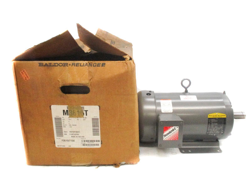 BALDOR M3615T SER. F 208-230/460V 14.8-13.6/6.8A NSMP