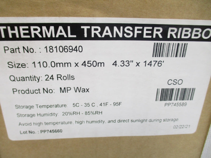 SONY CHEMICALS 18106940 (PKG OF 24) NSFS