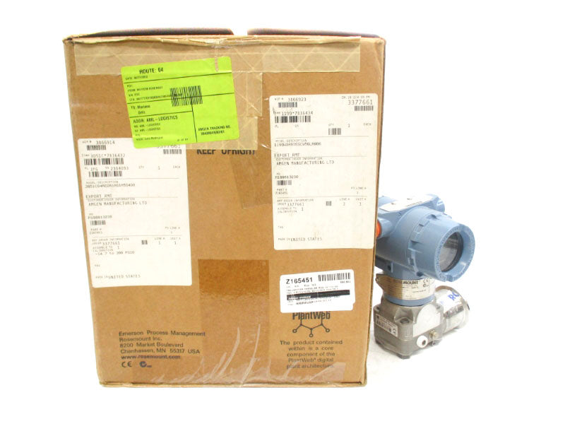 ROSEMOUNT 3051CG4A22A1AS1M5Q4Q8 10.5-55VDC 300PSI NSMP