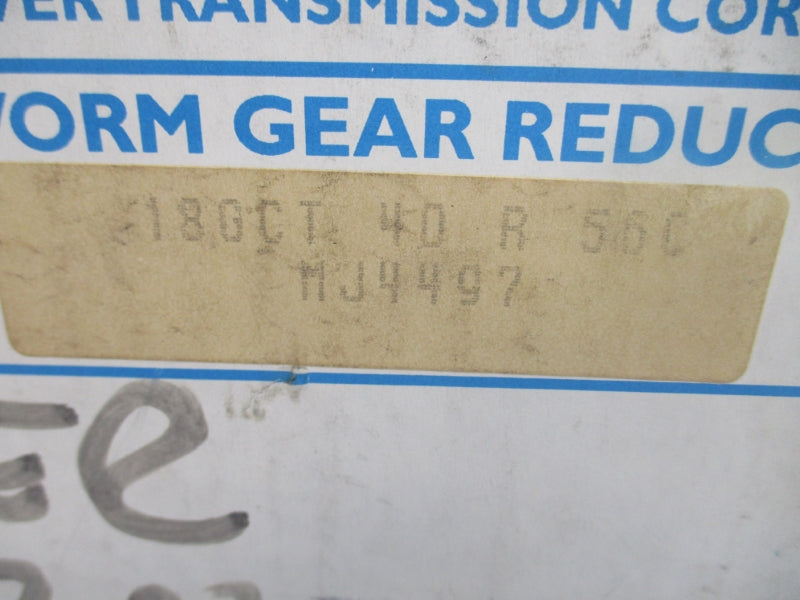 MORSE 18GCT40R56C MJ4497 NSMP