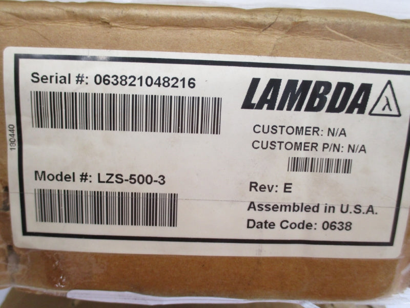 LAMBDA LZS-500-3 115/230 NSMP