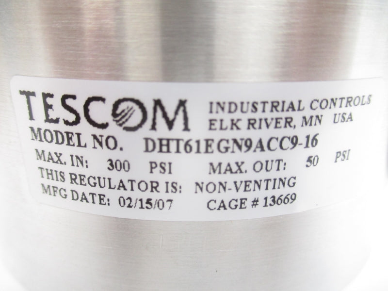 TESCOM DHT61EGN9ACC9-16 300PSI NSNP