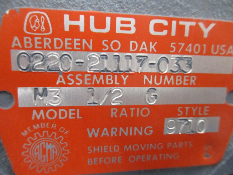 HUB CITY 0220-21117-033 (AS PICTURED) NSNP