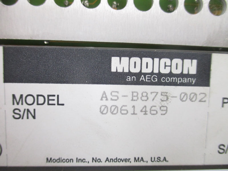 MODICON AS-B875-002 UNMP